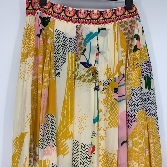Anthropologie Bhanuni by Jyoti Skirt Mischa Maxi Boho Printed NWT - Picture 5 of 15